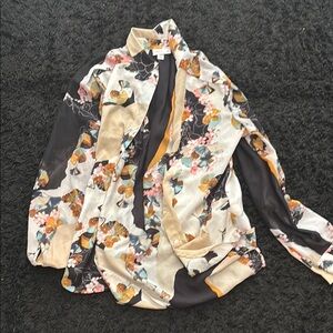 3.1 Phillip Lim Multicolor Abstract Print Blouse